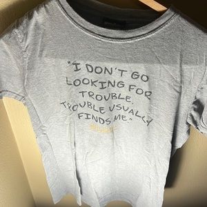 Harry Potter Women’s I Don’t Go Looking For Trouble Trouble Usually Finds Me Tee